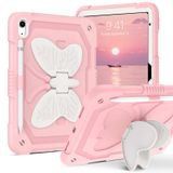DUEDUE iPad 10. Nesil 10.9 inç 2022 Kılıf, Kelebek Kanatları Destek Çubuğu 3D Ağır Hizmet Tipi Sağlam Darbeye Dayanıklı Tam Vücut Koruyucu Tablet Kılıfı iPad 10.9 İnç 10. Nesil Çocuklar için,