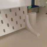 DU&ER 🦶 Çok Amaçlı Destek Ayakları – Organizatör ve Panolar Için Stabil Stand Aparatı - Beyaz