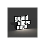 DU&ER GTA Temalı LED Işıklı Dekor Lamba | Oyuncu Odası Lightbox Masaüstü Gece Lambası