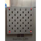 DU&ER Pegboard Kapak Plaka – Delikli Pano Uyumlu Düz Panel Organizer - Siyah