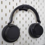 DU&ER Skadis Pano Kulaklık Tutucu – Delikli Panel Headset Organizer - Siyah