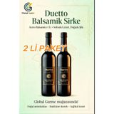 Duetto Balsamik Sirke (Aceto Balsamico italyan balzamik sirke ) 1 Lt x 2 Adet – İkili Paket