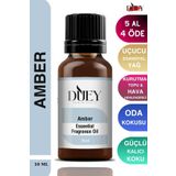 DUEY Amber Uçucu Yağ Buhurdanlık Yağı Difüzör Esansı Oda Kokusu Esansı Hava Nemlendirici Esans