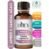 Duey Amber&sandal Uçucu 30 ml Buhurdanlık Yağı Difüzör Esansı Oda Kokusu Hava Nemlendirici