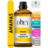 DUEY Ananas Uçucu Yağ 100ML Buhurdanlık Yağı Difüzör Esansı Oda Kokusu Esansı Hava Nemlendirici