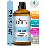 DUEY Anti Stres Uçucu Yağ 100ML Buhurdanlık Yağı Difüzör Esansı Oda Kokusu Esansı Hava Nemlendirici