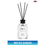 DUEY Beyaz Sabun Çubuklu Oda Kokusu Kokulu Çubuk Araba Ev Ve Banyo Kokusu Uçucu Yağ White Soap 50ml