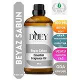 DUEY Beyaz Sabun Uçucu Yağ 100ML Buhurdanlık Yağı Difüzör Esansı Oda Kokusu Esansı Hava Nemlendirici