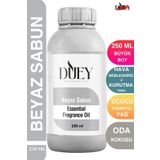 DUEY Beyaz Sabun Uçucu Yağ 250 ml Hava Nemlendiricisi, Mum Esansı, Oda Kokusu, Çamaşır Kurutma Topu