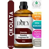 DUEY Çikolata Uçucu Yağ 100ML Buhurdanlık Yağı Difüzör Esansı Oda Kokusu Esansı Hava Nemlendirici