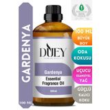 DUEY Gardenya Uçucu Yağ 100ML Buhurdanlık Yağı Difüzör Esansı Oda Kokusu Esansı Hava Nemlendirici