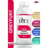 Duey Greyfurt Uçucu Yağ 1000 ml Mum Esansı, Oda Kokusu, Hava Nemlendiricisi, Çamaşır Kurutma Topu