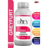 DUEY Greyfurt Uçucu Yağ 250 Ml Mum Esansı, Oda Kokusu, Hava Nemlendiricisi, Çamaşır Kurutma Topu