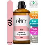 Duey Gül Uçucu Uçucu Yağ 100ML Buhurdanlık Yağı Difüzör Esansı Oda Kokusu Esansı Hava Nemlendirici