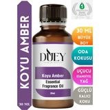 Duey Koyu Amber Uçucu 30 ml Buhurdanlık Yağı Difüzör Esansı Oda Kokusu Hava Nemlendirici