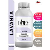DUEY Lavanta Uçucu Yağ 250 ml Hava Nemlendiricisi, Mum Esansı, Oda Kokusu , Çamaşır Kurutma Topu