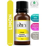 DUEY Limon Uçucu Yağ Buhurdanlık Yağı Difüzör Esansı Oda Kokusu Esansı Hava Nemlendirici Esans