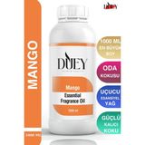 Duey Mango Uçucu Yağ 1000 ml Mum Esansı, Oda Kokusu, Hava Nemlendiricisi, Çamaşır Kurutma Topu