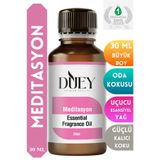 DUEY Meditasyon Uçucu 30 ml Buhurdanlık Yağı Difüzör Esansı Oda Kokusu Hava Nemlendirici