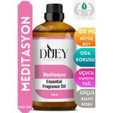 DUEY Meditasyon Uçucu Yağ 100ML Buhurdanlık Yağı Difüzör Esansı Oda Kokusu Esansı Hava Nemlendirici