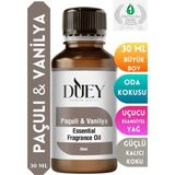 Duey Paçuli&vanilya Uçucu 30 ml Buhurdanlık Yağı Difüzör Esansı Oda Kokusu Hava Nemlendirici