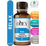 Duey Relax Uçucu 30 ml Buhurdanlık Yağı Difüzör Esansı Oda Kokusu Hava Nemlendirici