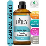 DUEY Sandal Ağacı Uçucu Yağ 100ML Buhurdanlık Yağı Difüzör Esansı Oda Kokusu Esansı Hava Nemlendirici