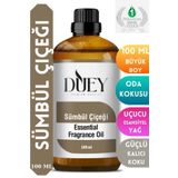 DUEY Sümbül Çiçeği Uçucu Yağ 100ML Buhurdanlık Yağı Difüzör Esansı Oda Kokusu Esansı Hava Nemlendirici