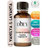 Duey Vanilya&lavanta Uçucu 30 ml Buhurdanlık Yağı Difüzör Esansı Oda Kokusu Hava Nemlendirici