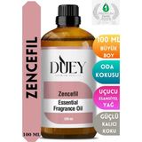 Duey Zencefil Uçucu Yağ 100ML Buhurdanlık Yağı Difüzör Esansı Oda Kokusu Esansı Hava Nemlendirici