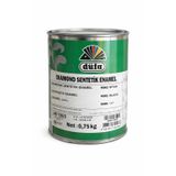 Düfa Diamond Sentetik Enamel Boya, Siyah, Metal ve Ahşap Uyumlu, Parlak Yüzey, Dayanıklı, 0.75 kg
