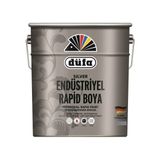 Düfa Rapid Endüstriyel Boya Mat Ral 9011 Siyah 2,5 kg - Mat Siyah