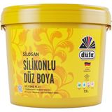 Düfa Silikonlu Düz 8235 Açık Kahve 7.5 lt Sakin Mavi Dış Cephe Duvar Boyası