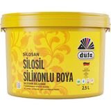 Düfa Silosil Silikonlu 8235 Açık Kahve 2.5 lt Sakin Mavi Dış Cephe Duvar Boyası