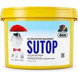 Düfa Sutop Elyaflı Su Kesici Çatı Izolasyon Malzemesi 20 kg Beyaz - 0,75 lt