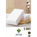 Duff Clean (2 Adet) Sihirli Silgi Sünger - Standart