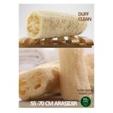 DUFF CLEAN Doğal Kabak Lif (60-70 CM), Mutfak Ve Banyo, Doğal Kese