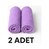 Duff Clean Mor Renkli Duff Mandallı Mop Yedek Bezi 2 Adet Yumuşak ve Etkili Temizlik İçin