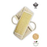 DUFF CLEAN Uzun Kabak Lifi Banyo Sırt Kesesi ,75 Cm Hamam Lifi 100% Doğal Kabak