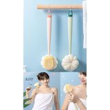 Duffa 2in1 Kıl ve Lif Kabağı Ile Duş Vücut Fırçası Uzun Saplı Sırt Fırçası Rahatlatıcı Banyo Lif Kese - tek ebat