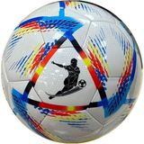 Duffa Futbol Topu Lazer Kesim Pro Dayanıklı Top - Çok Renkli