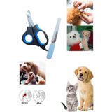 DUFFA Kedi Ve Köpek Törpülü Tırnak Makası Seti, Evcil Hayvan Törpülü Tırnak Makası, 2 ın 1 Kolay Bakım Seti Renkli