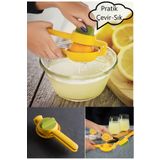 Duffa Limon Sıkacağı Bas Çevir Çok Amaçlı Limon Narenciye Sıkacağı Pratik Limon Narenciye Sıkacağı
