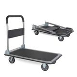 Duffmart PR2330 300 kg Pro Katlanır Platform 4 Tekerlekli Paket Taşıma Arabası