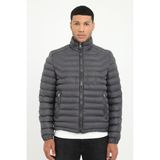 Dufy Antrasit Kapitone Slim Fit Erkek Mont - 3XL
