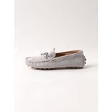 Dufy Gri Erkek Süet Loafer Ayakkabı - 105710