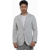 Dufy Haki Erkek Slim Fit Armürlü Mono Yaka Ceket - 60