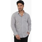 Dufy Kahverengi Erkek Slim Fit Pitikare Desenli Brent Yaka Uzun Kol Gömlek - 38