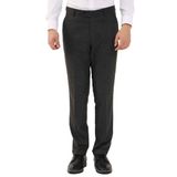 Dufy Koyu Gri Erkek Regular Fit Düz Klasik Pantolon - 97753