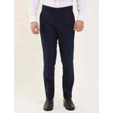 Dufy Lacivert Erkek Regular Fit Düz Klasik Pantolon - 97725